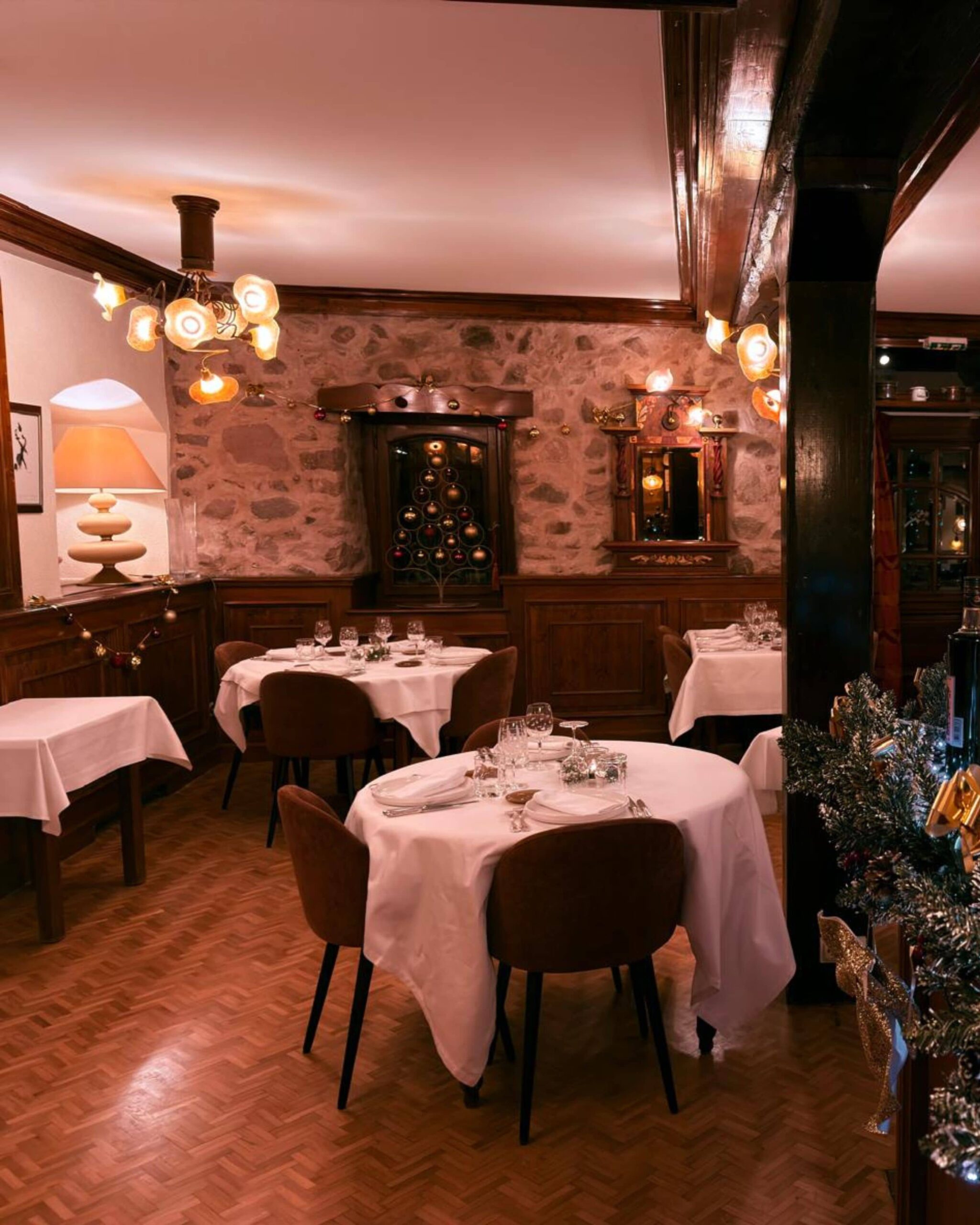 Salle du restaurant Le Sarment d'Or à RIquewihr