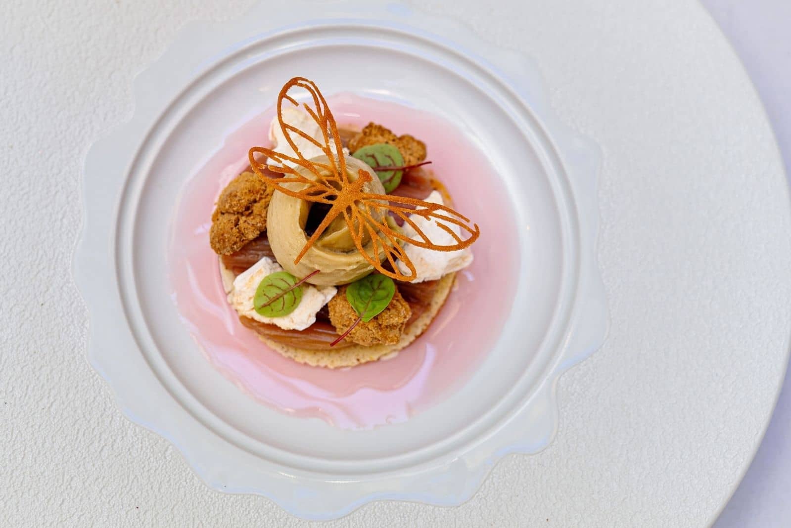 Restaurant Riquewihr - Le Sarment d'Or - Dessert Rhubarbe